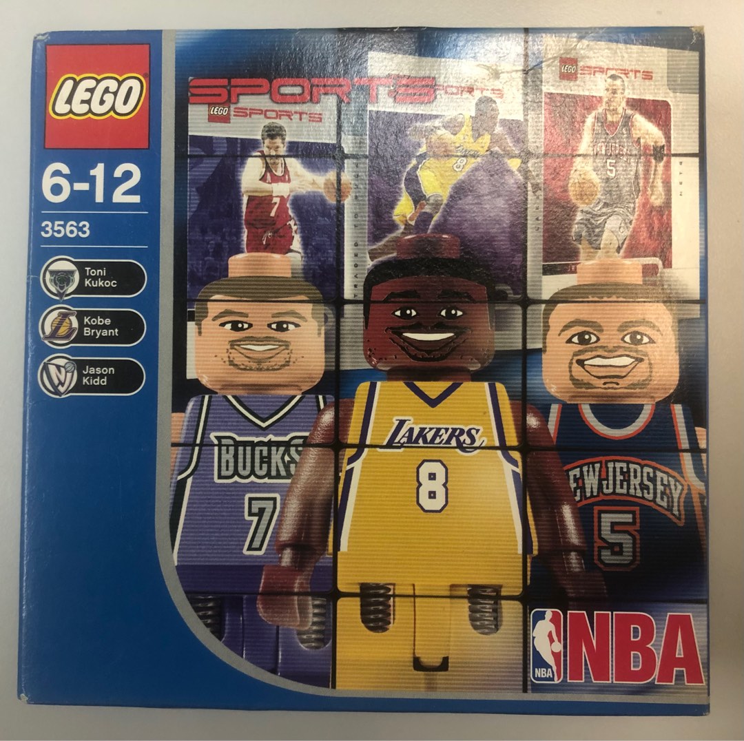 Lego人仔NBA (3560, 3562, 3563, 3567), 興趣及遊戲, 玩具& 遊戲類 