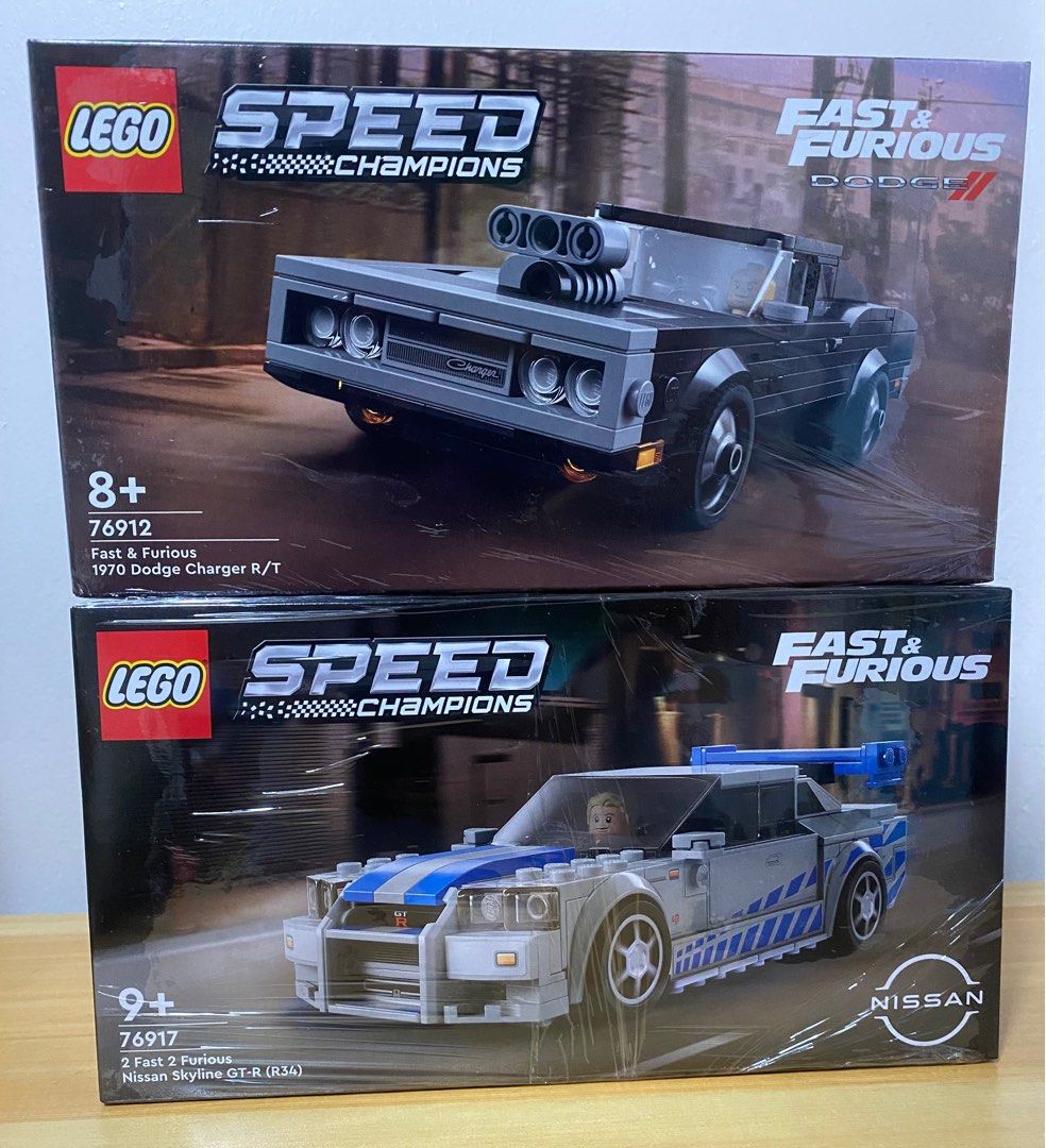 Speed Champions Fast & Furious 1&2 Nissan Skyline x Dodge Charger