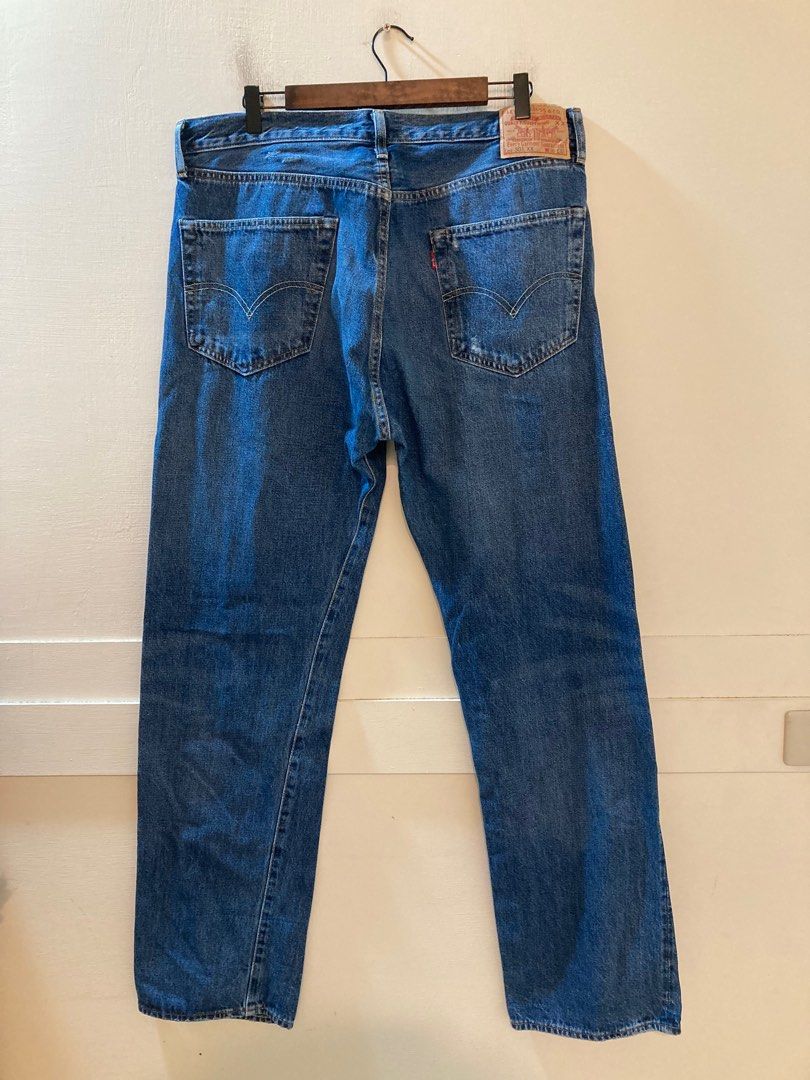 Levi’s Levis LVC 501XX 1955 破壞 補丁 大E 赤耳36（50155 0060）