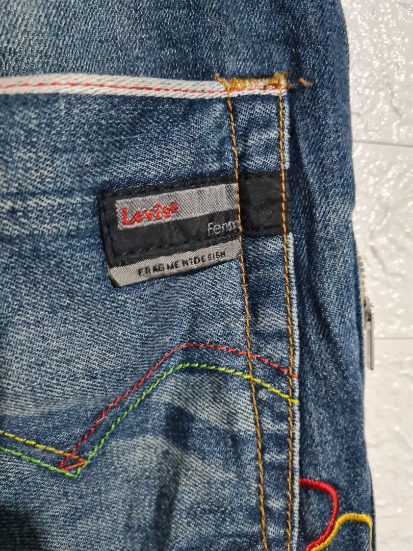 2008 Levis Fenom x Murakami x Fragment denim Collab, Men's Fashion,  Bottoms, Jeans on Carousell