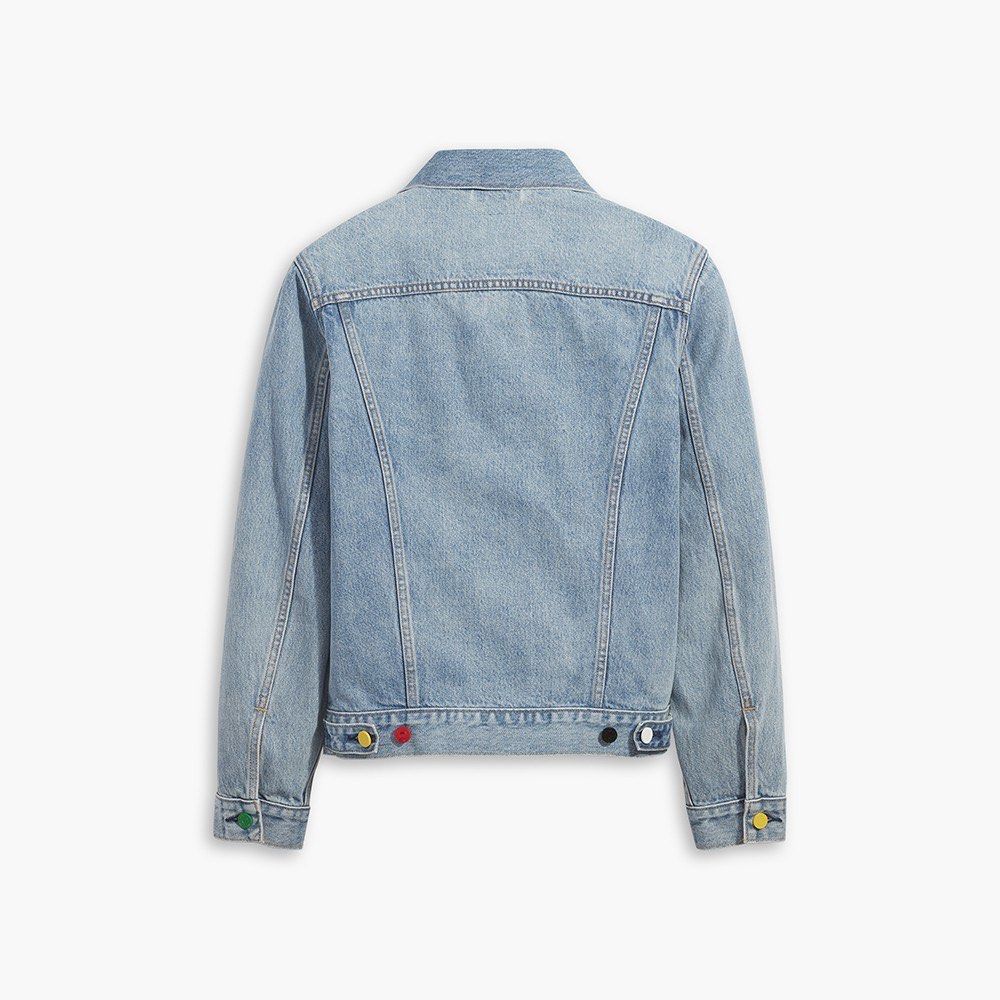 Levis x Lego Vintage Fit Trucker Jacket Men s Fashion Coats Jackets and Outerwear on Carousell