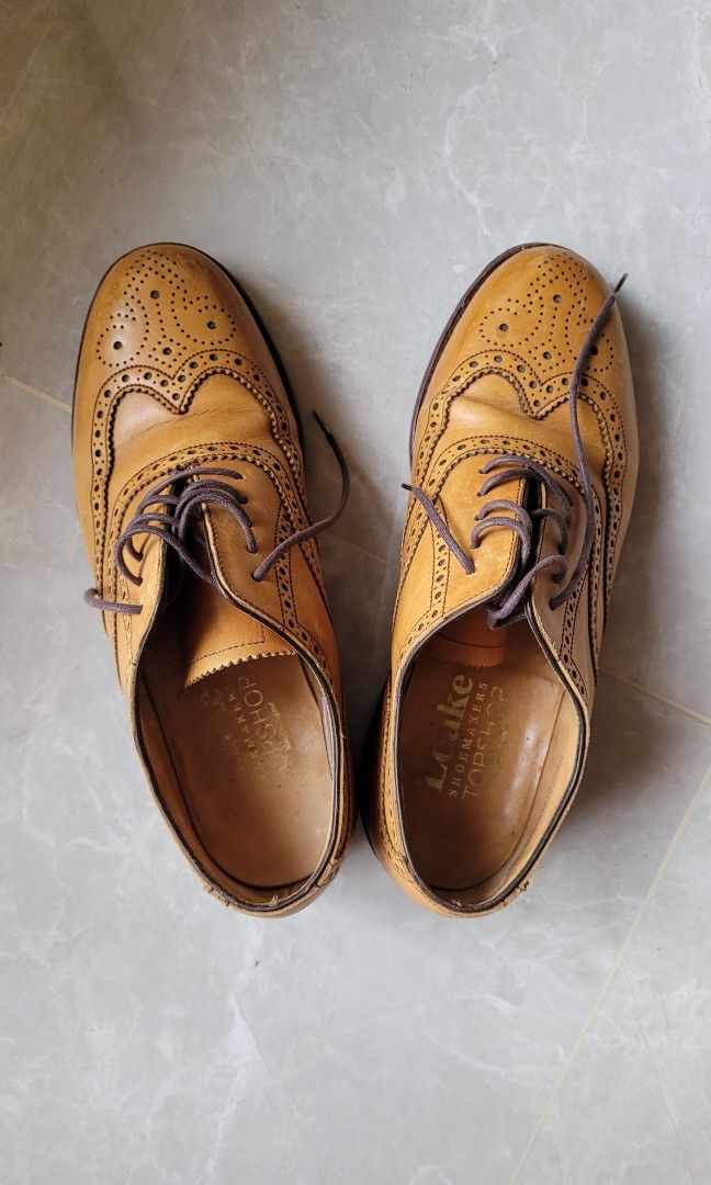 Loake tan brogues clearance