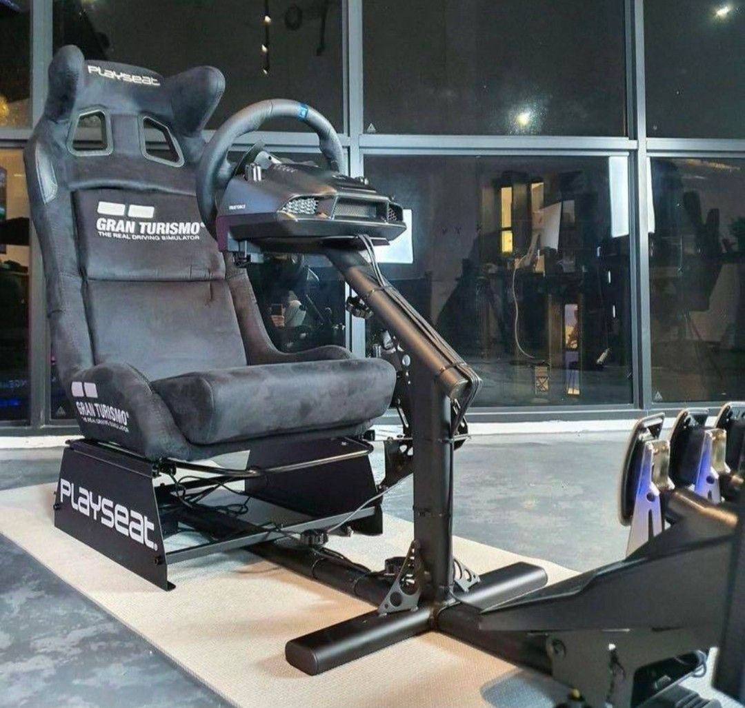 Logitech G923 with Playseat GT Racing rig, Video Gaming, Gaming ...