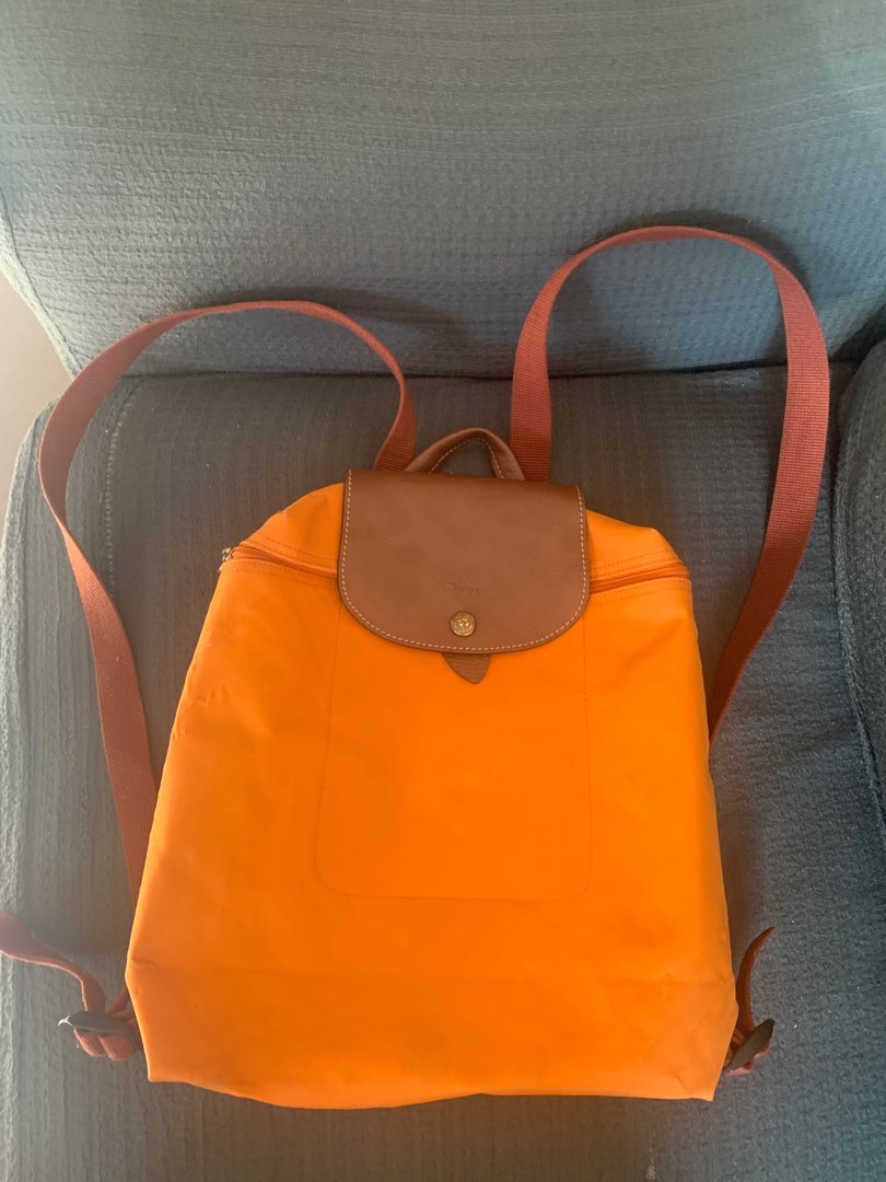 authentic longchamp backpack, Women's Fashion, Bags & Wallets