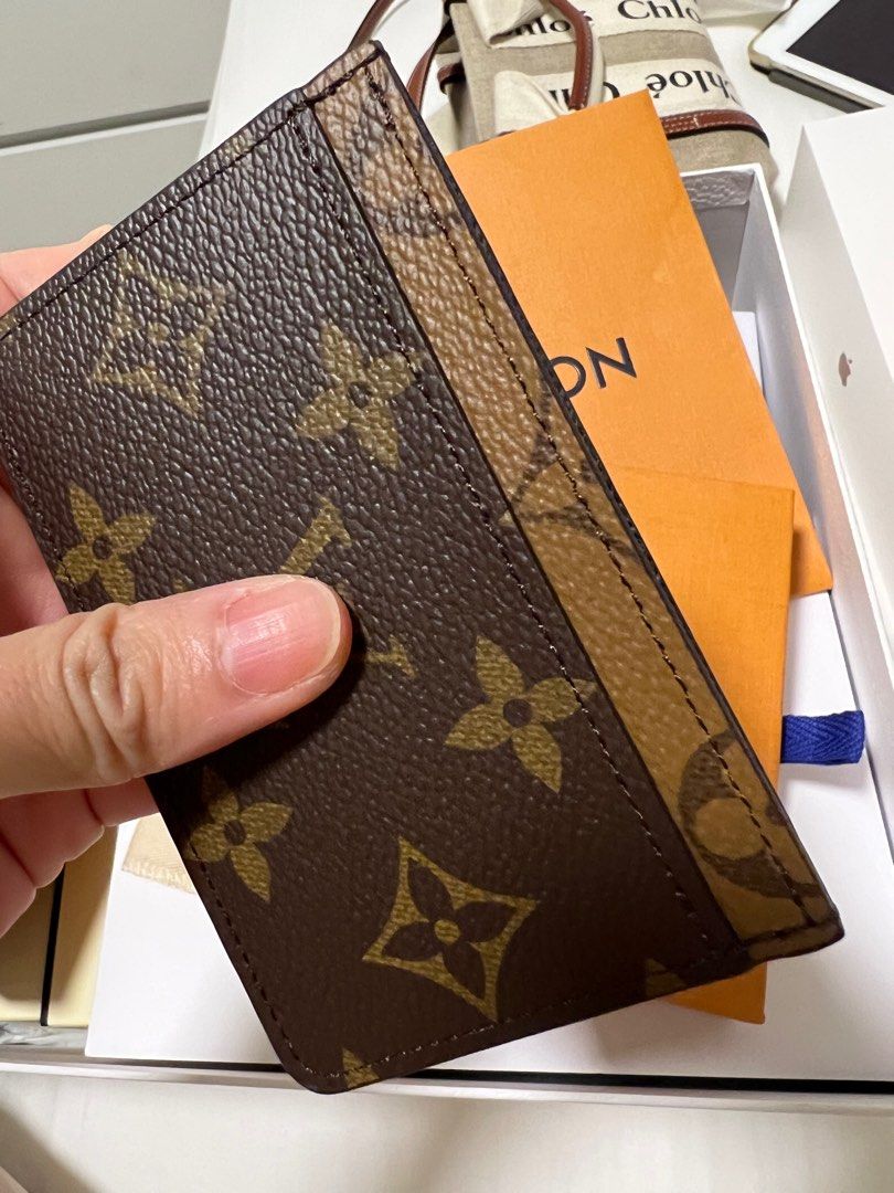 💯Authentic LV card holder, Luxury, Bags & Wallets on Carousell