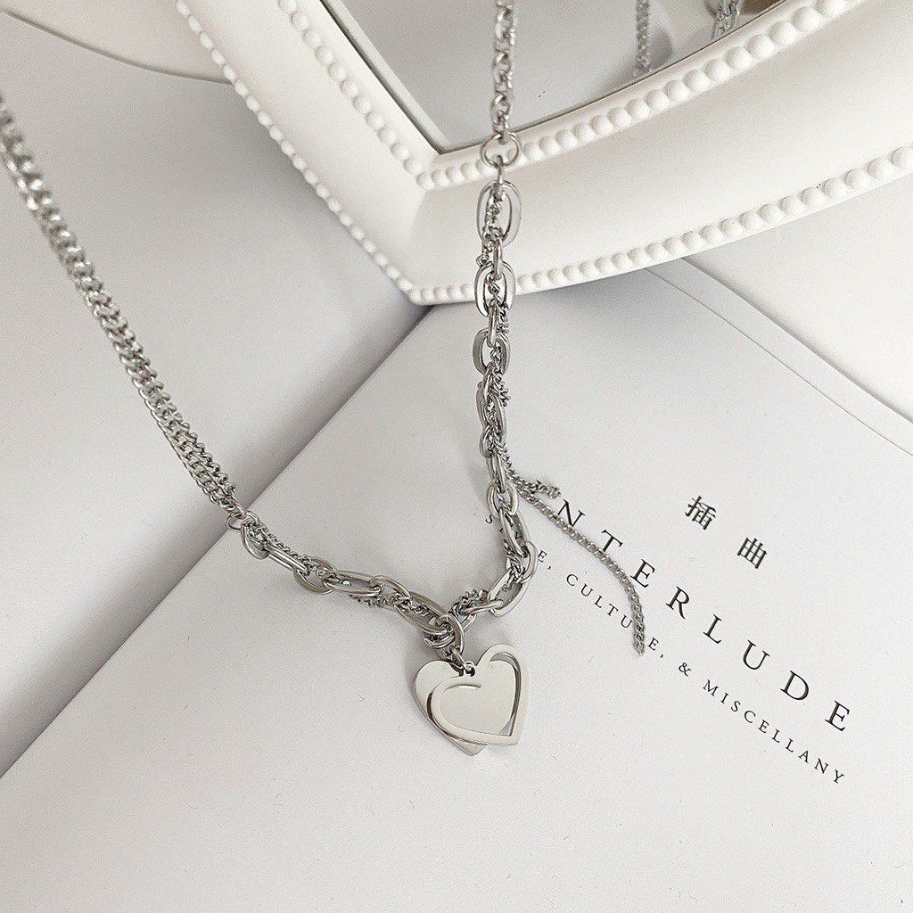 Love Chain Necklace Hip Hop Female Trendy Ins Early Spring Niche