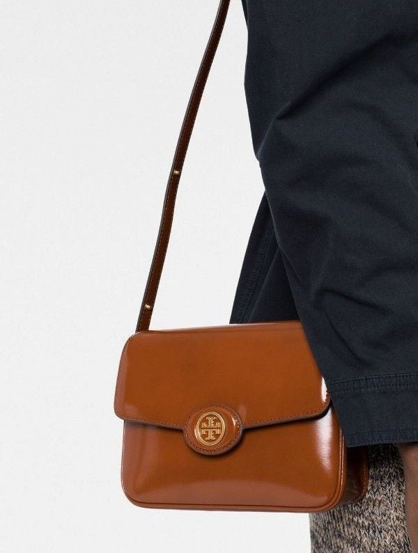 Luxuco] 100% Original Tory Burch Robinson Spazzolato Convertible