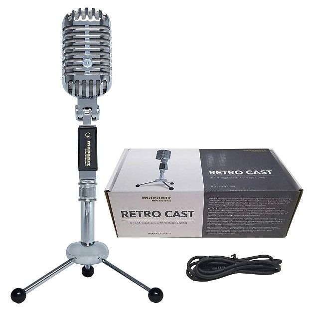 Marantz Retro Cast USB Condenser Microphone Classic Podcast Performance Recording (Category: Microphones) located in Quezon City. Submitted by allanpauco (Listing ID 1214772802, Image 2). Description: Marantz Retro Cast USB Condenser Microphone Classic Podcast Performance Recording P 3250 This is a brand new item and available on hand. Guaranteed authentic. Available for pick-up or shipping courtesy of buyer Podcast in style with the classic look
