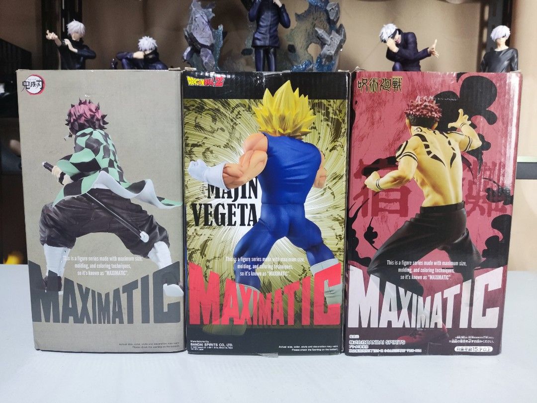 Maximatic Tanjiro / Majin Vegeta / Sukuna Demon Slayer , Dragon Ball