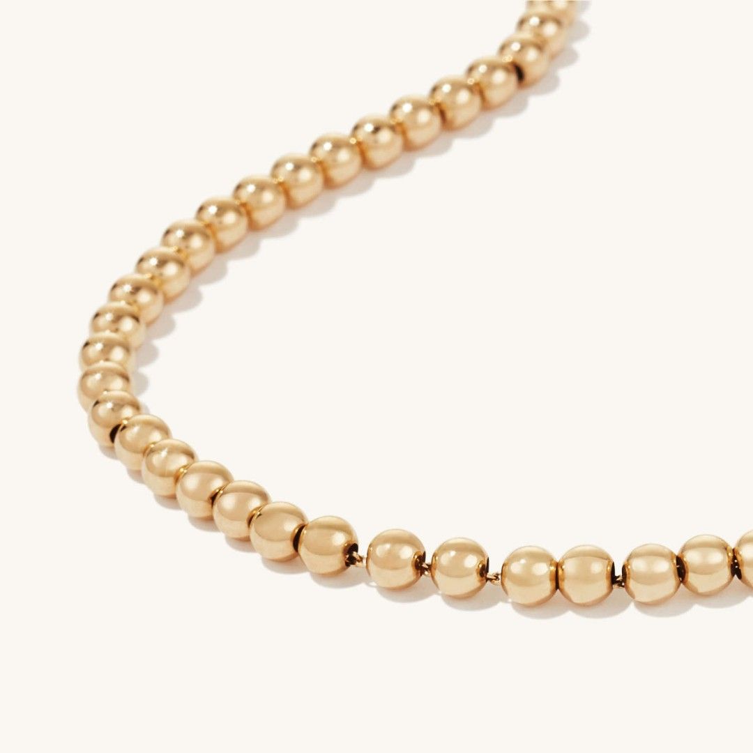 Mejuri Bold Spheres Bracelet 14k Yellow Gold
