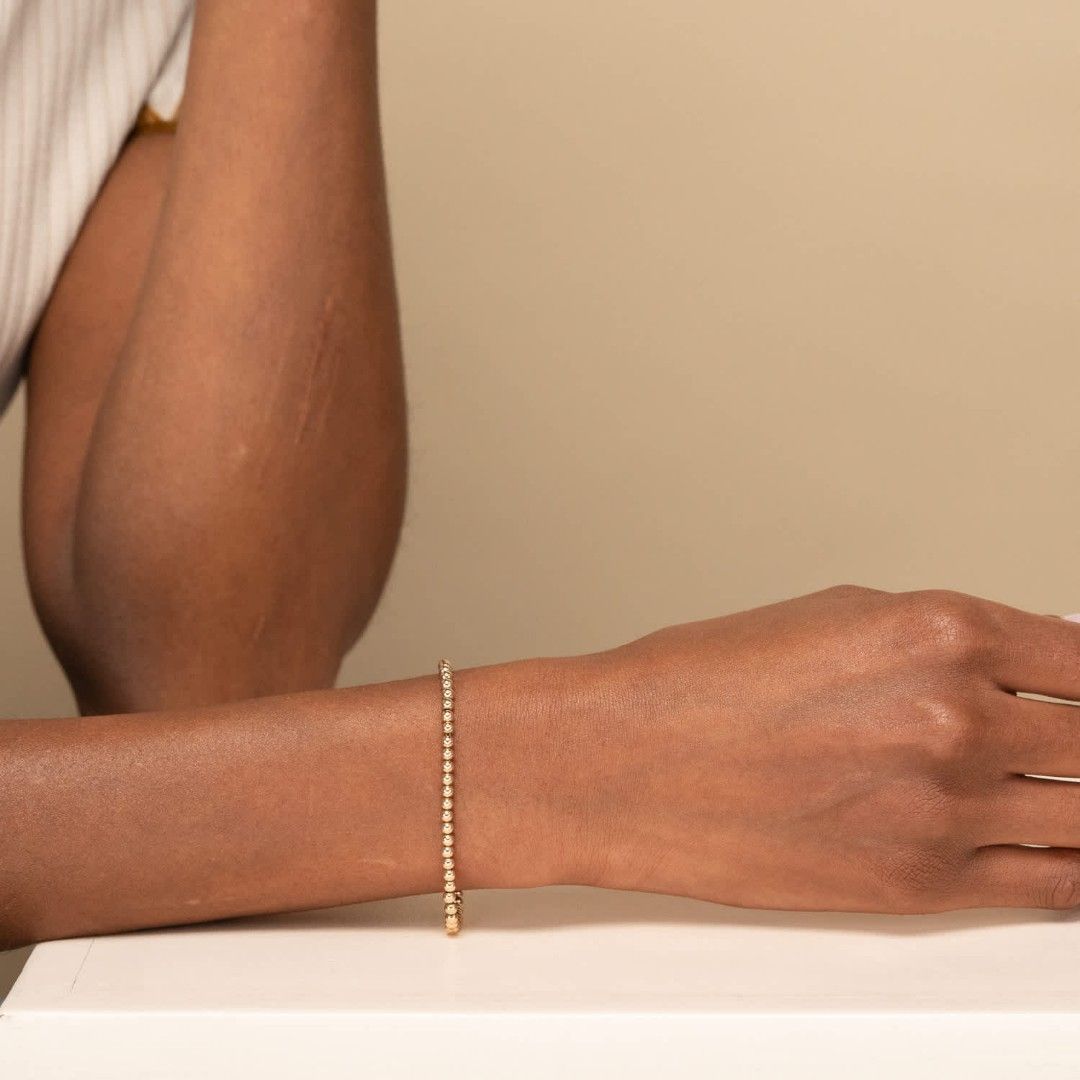 Mejuri Bold Spheres Bracelet 14k Yellow Gold