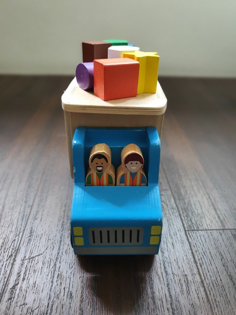 Melissa and doug shape sorting dump truck, Babies & Kids, Infant