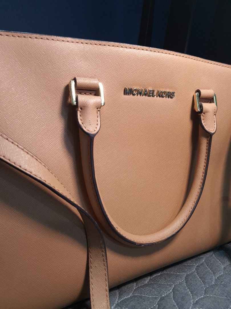 Michael kors best sale dark khaki handbag