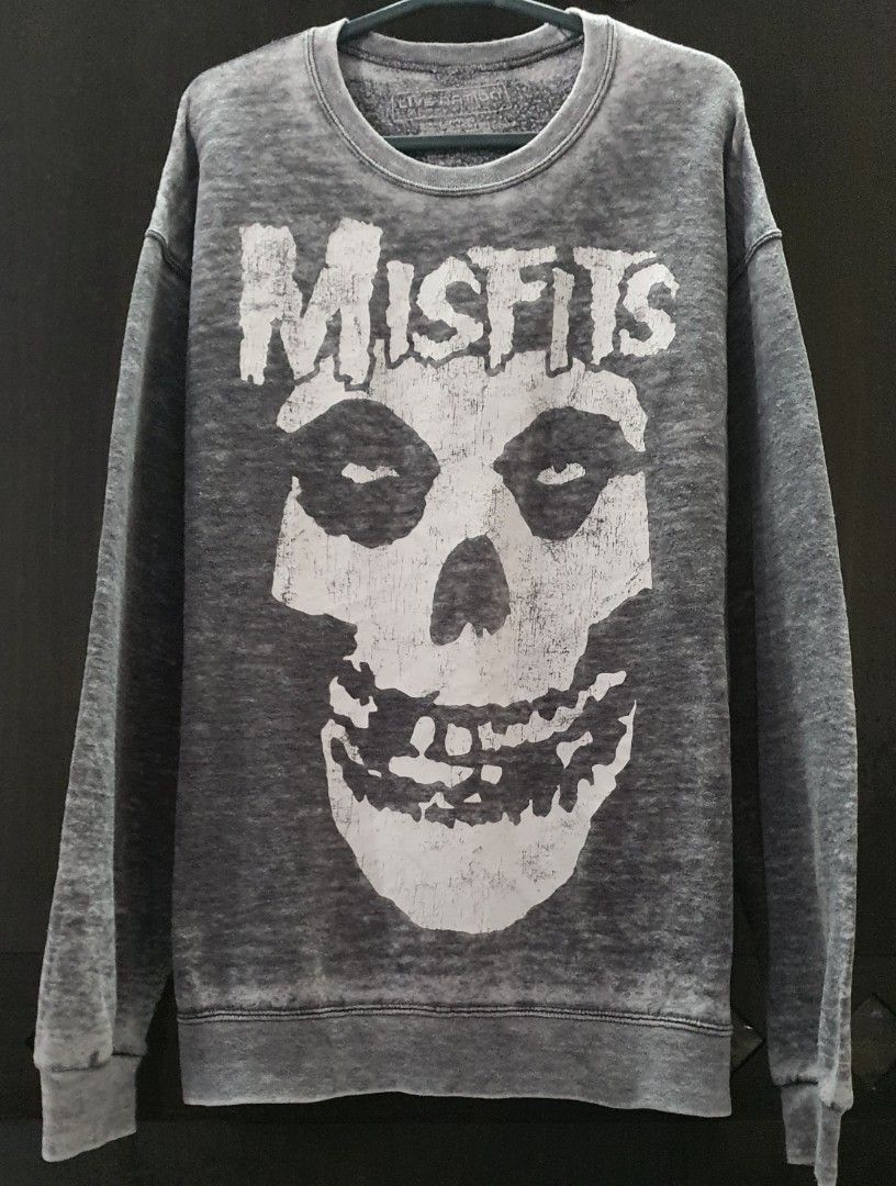 Misfits overprint logo sweatshirt
