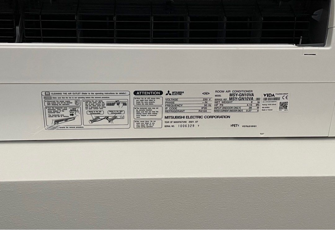 Mitsubishi Aircon, TV & Home Appliances, Air Conditioners & Heating on ...
