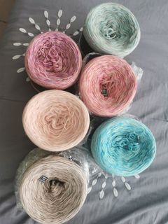 Mixed yarn by Ashleys crochet