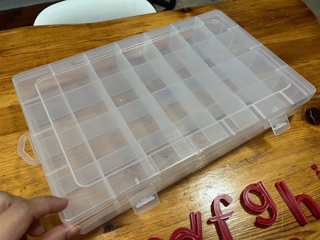 Montessori Movable Alphabet with free Organizer Box, Hobbies & Toys ...