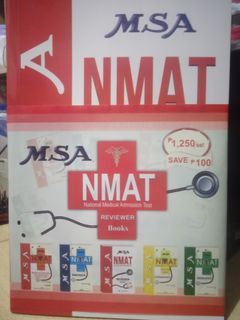 MSA NMAT REVIEWER BOOKS SET