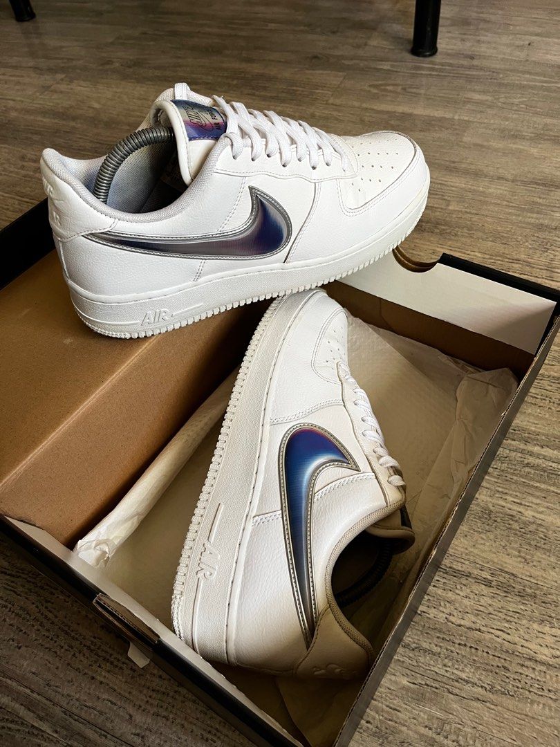 nike air force 1 oversized swoosh
