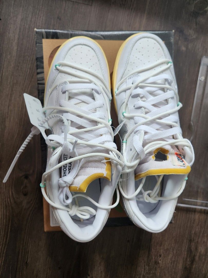 Nike OW Dunk Low Lot 1 of 50 BNDS UK 9 US10