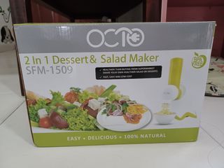 Octo 2 in 1 dessert and salad maker