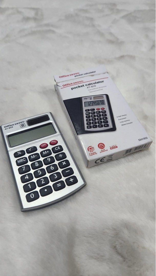 Office depot pocket calculator, Computers & Tech, Office & Business  Technology on Carousell