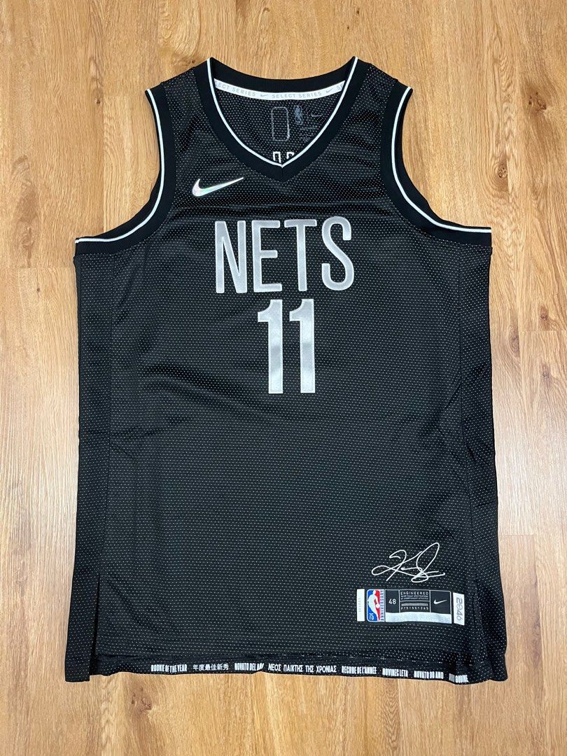 Brooklyn Nets Kyrie Irving Hardwood Classics Jersey - 100% Authentic