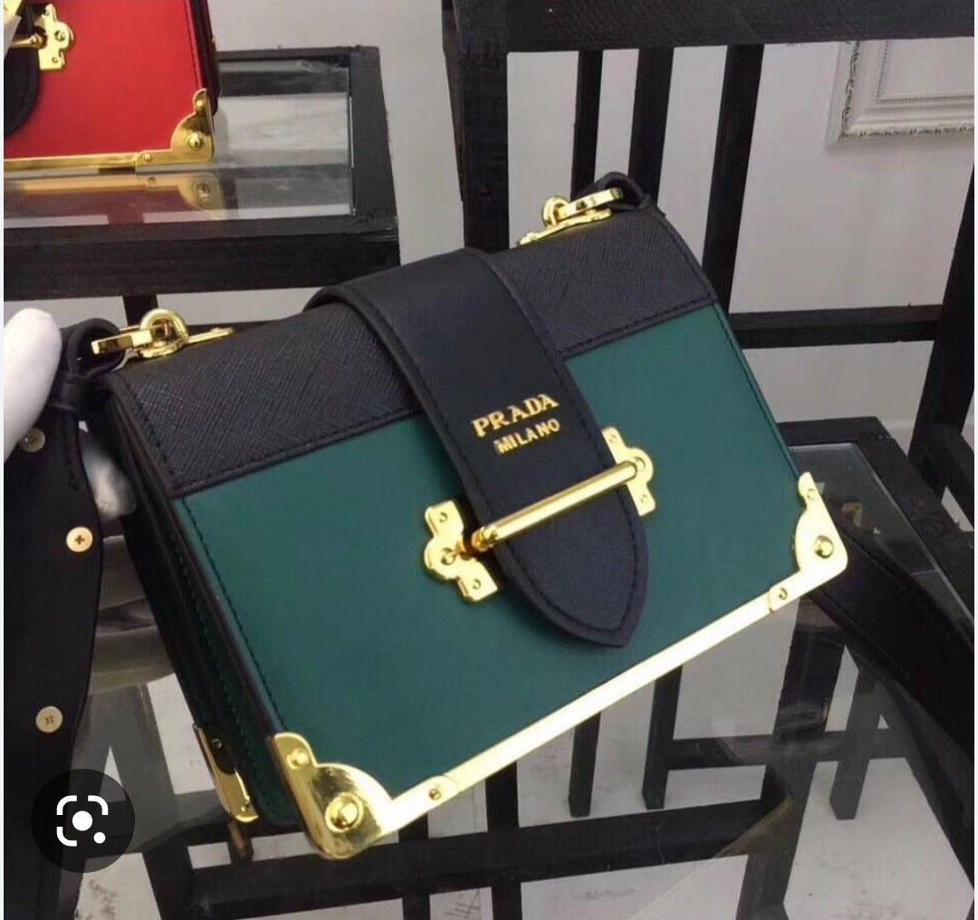 Original prada cahier bag, Luxury, Bags & Wallets on Carousell