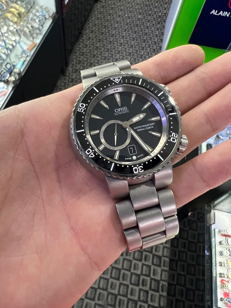 Oris titanium hotsell
