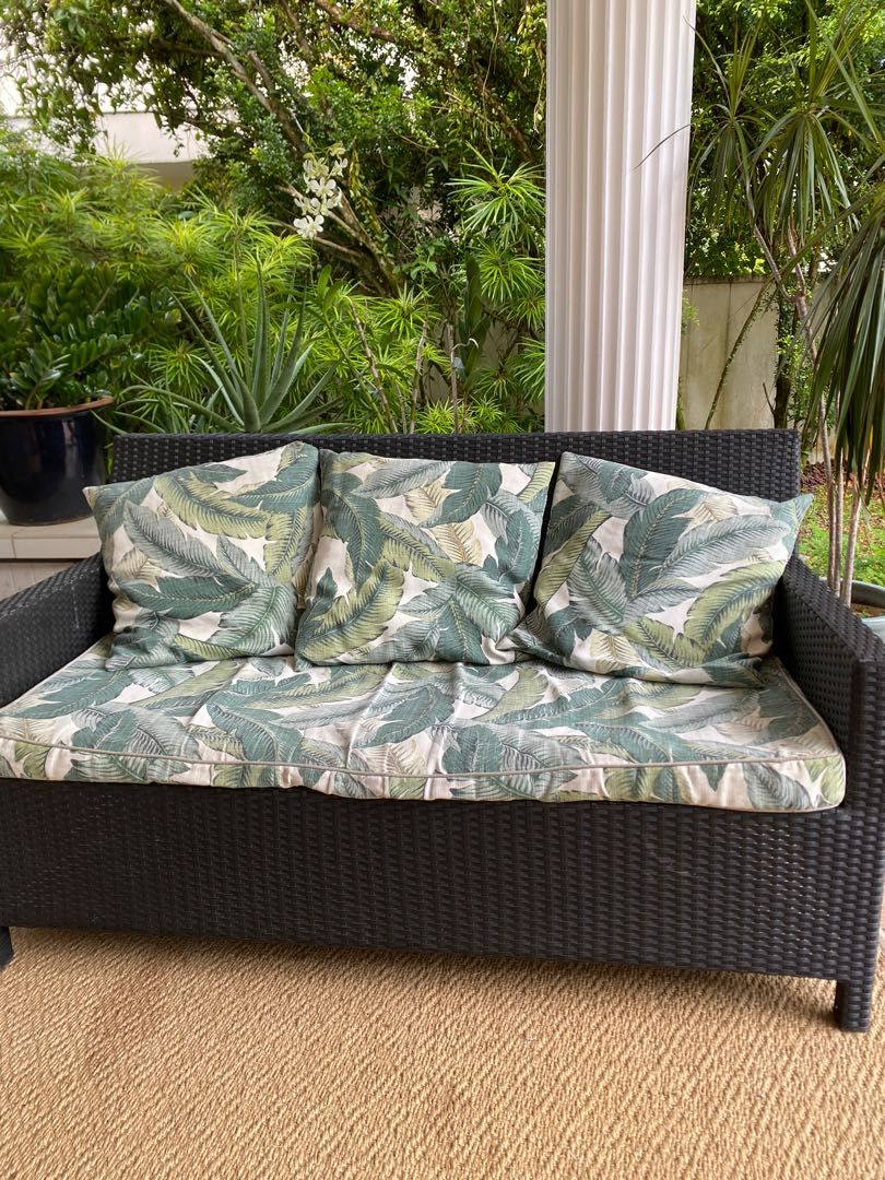 Outdoor Sofa Cushions Included