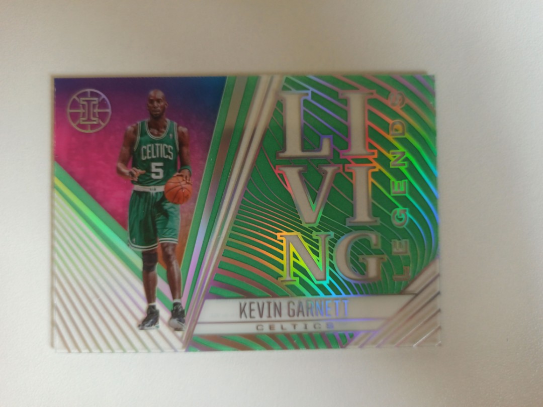 Panini Illusions 2020 Kevin Garnett Living Legend Card Celtics