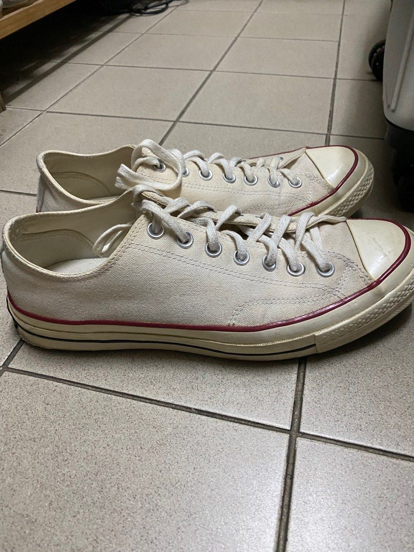 Parchment/Cream Chuck 70s Converse, Men's Fashion, Footwear, Sneakers