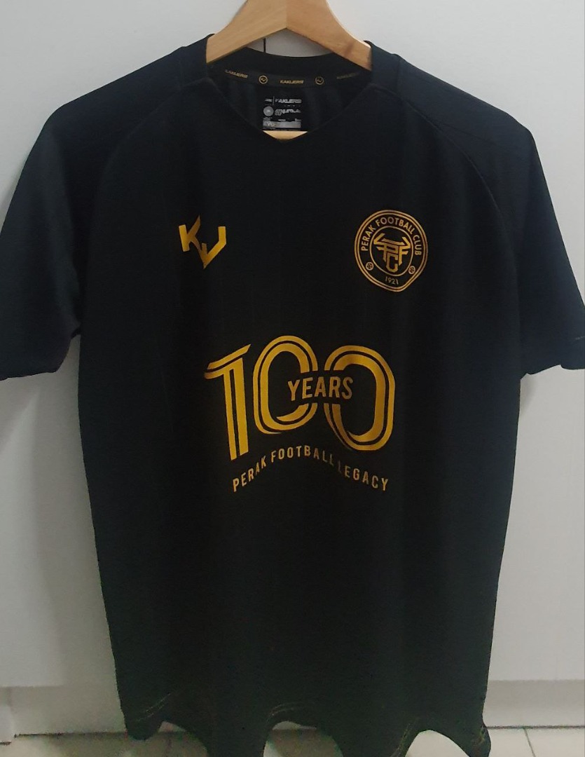 Perak FC Special Edition 100 Years Fans Issue Jersey, Men's Fashion ...