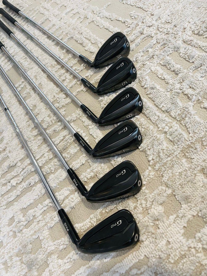 Ping G710 5-W iron set (6 pieces), 運動產品, 運動與體育, 運動與