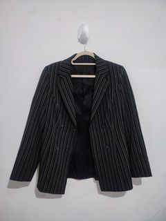 Pinstripe Blazer