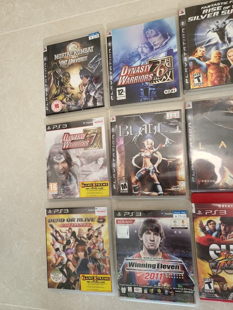 PlayStation 3 (slim) with 11 games, Video Gaming, Video Game Consoles,  PlayStation on Carousell