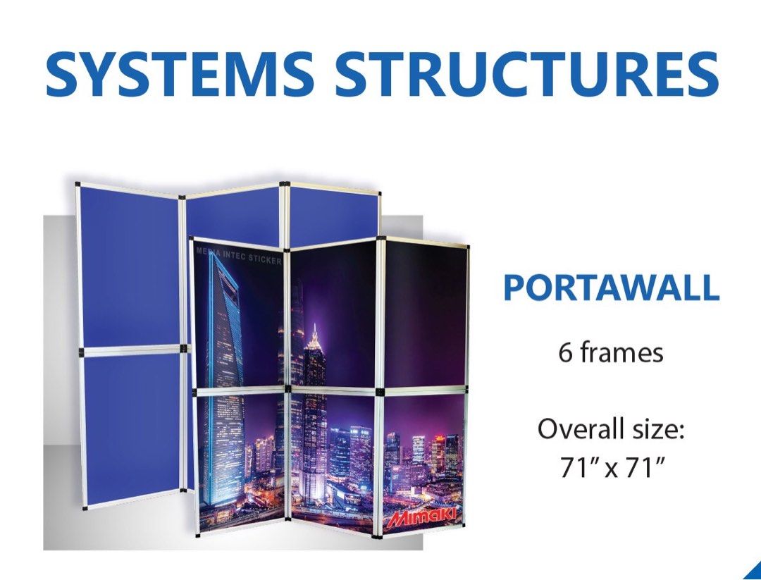 Pvc Pop Up Structure POP UP STRUCTURES/ PORTAWALL, Furniture & Home Living, Furniture, Other ...
