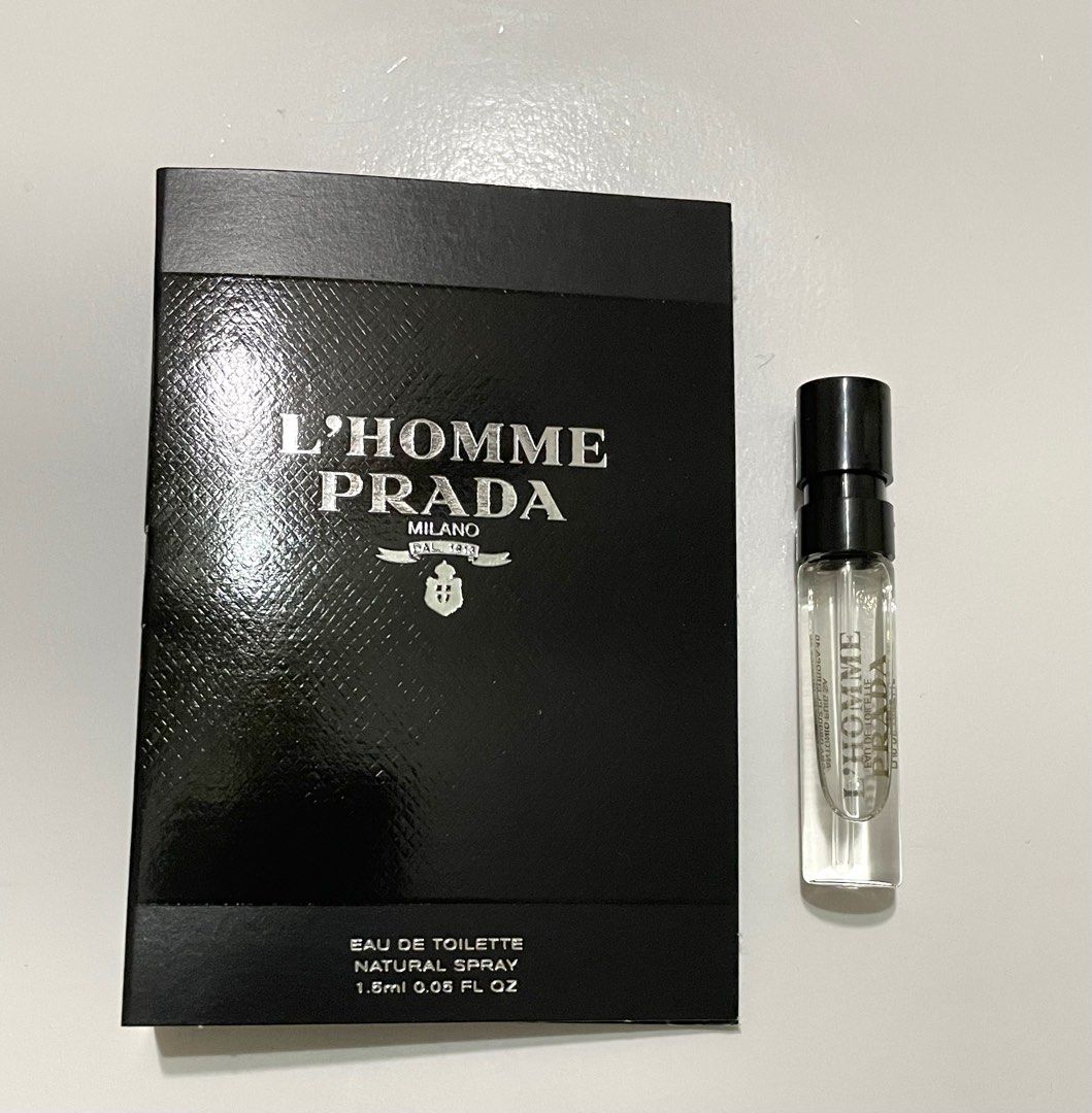 Prada Lhomme Edt Perfume Sample, Beauty & Personal Care, Fragrance &  Deodorants on Carousell