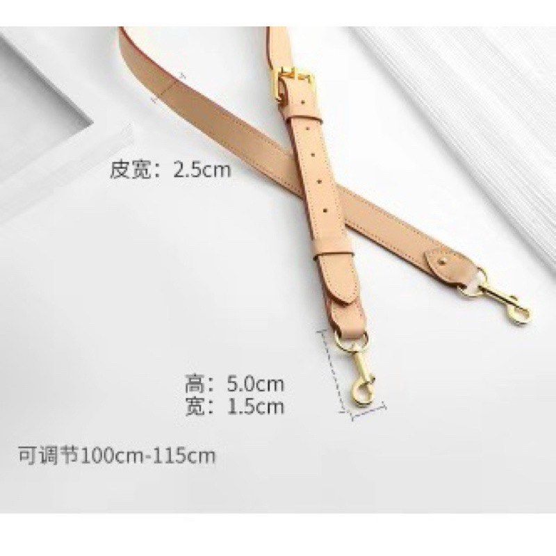 Pre order: Shoulder strap LV. Speedy 20 Cowhide leather shoulder strap  discoloration leather replacement suitable for lv. bag acce