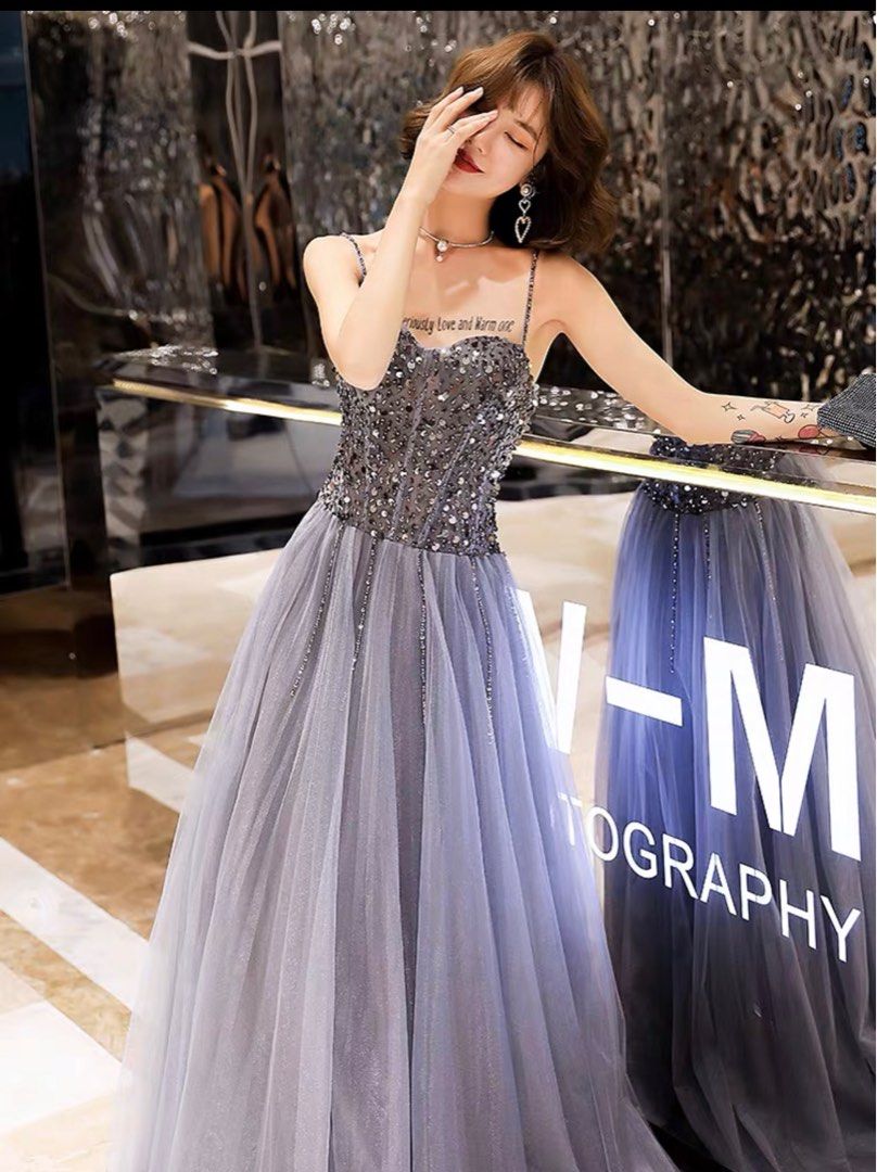 Cheap silver cheap prom dresses