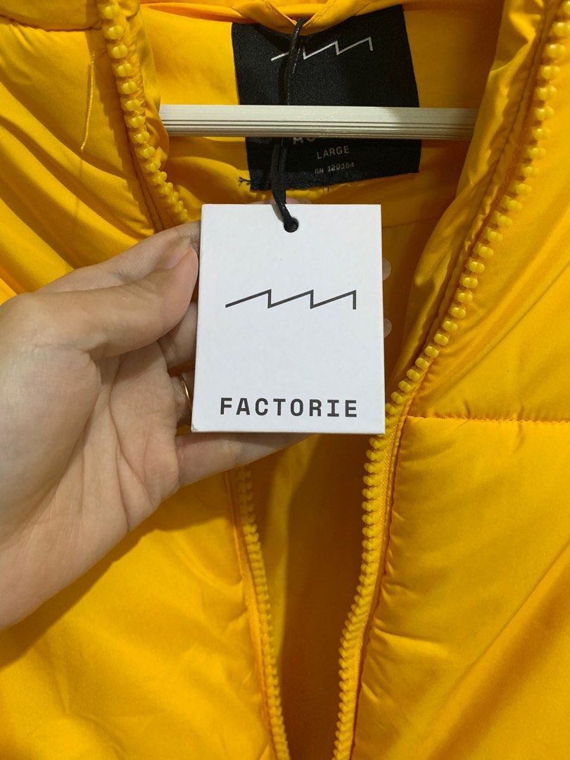 Factorie puffer jacket sales