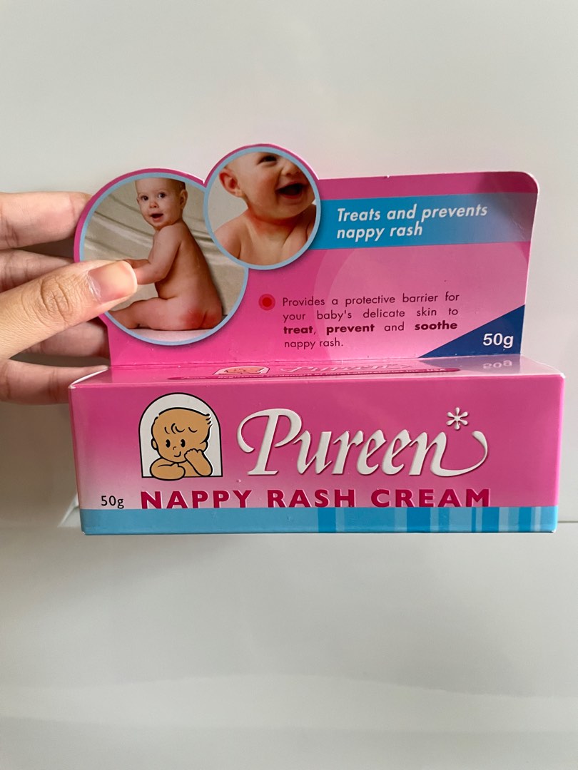 Pureen diaper rash cream, Babies & Kids, Bathing & Changing, Baby