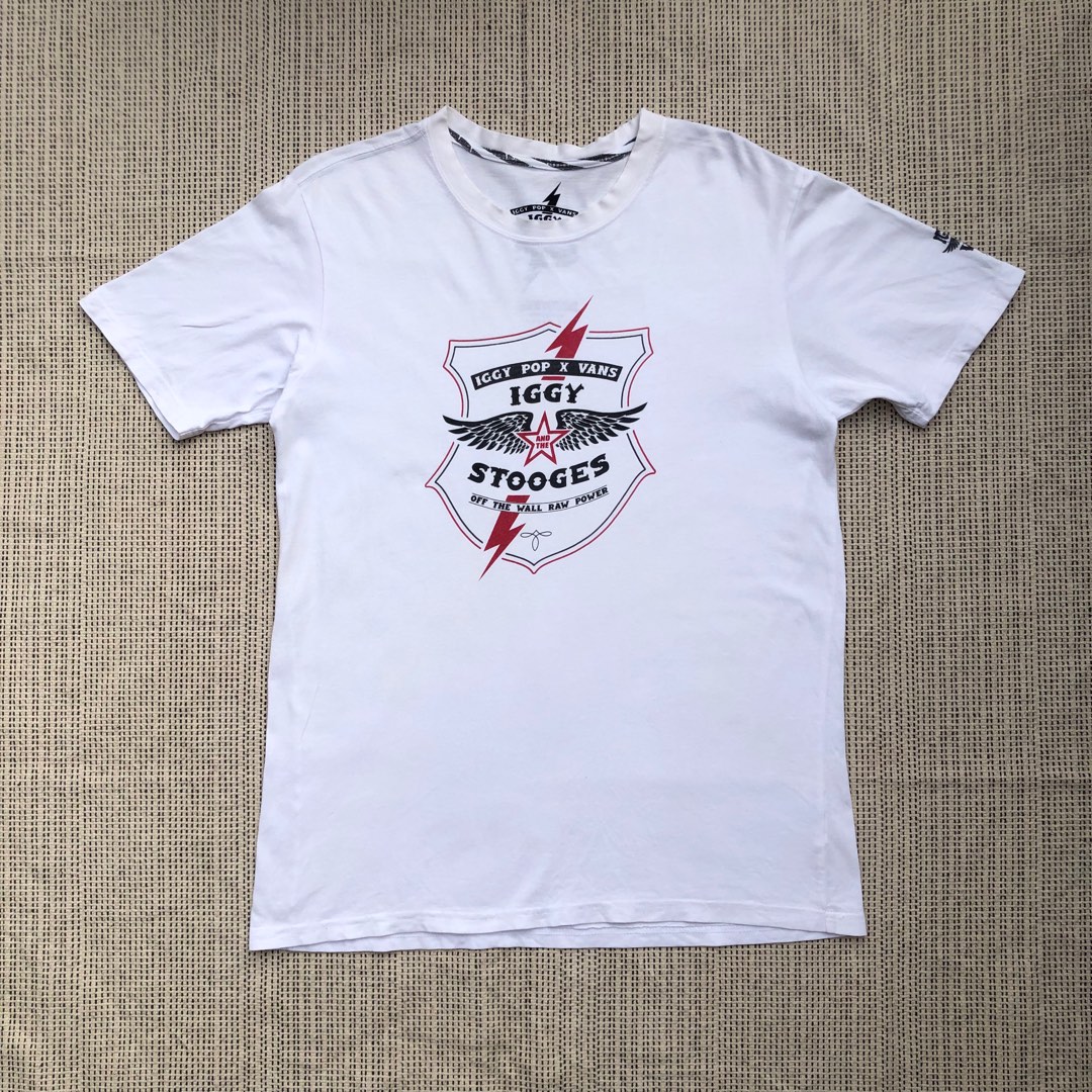 Rare Vans x Iggy Pop Band Tshirt