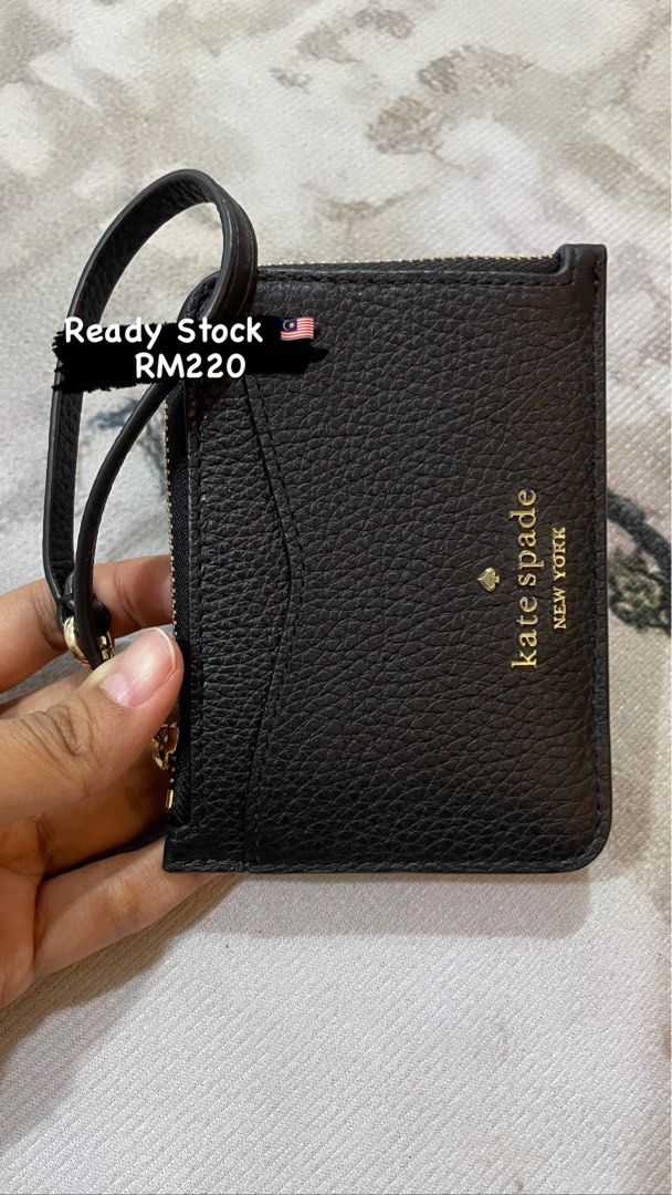 Kate spade small card holder wristlet cheap