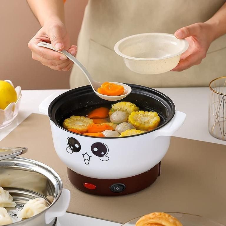 readystock 220V 4 in 1 rice cooker small rice cooker household multi function wok steamer cooking hot pot dormitory steamer 2 people three in one