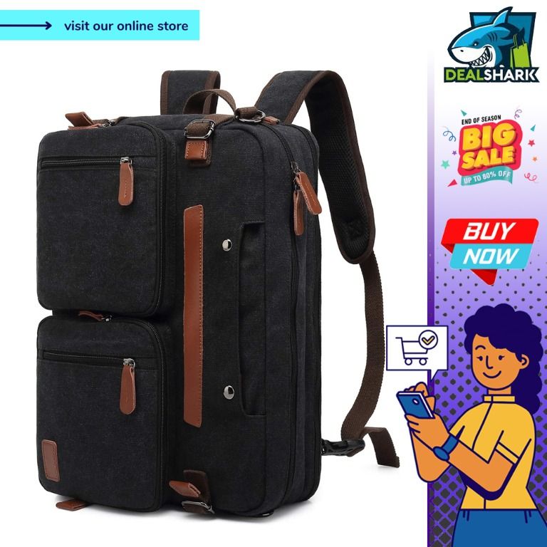 Mens convertible backpack shoulder bag outlet