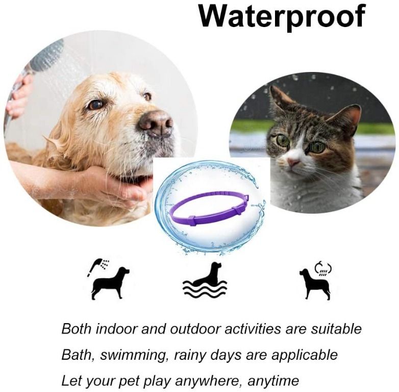 readystock Calming Collar for Dogs and Cats Antianxiety Collar