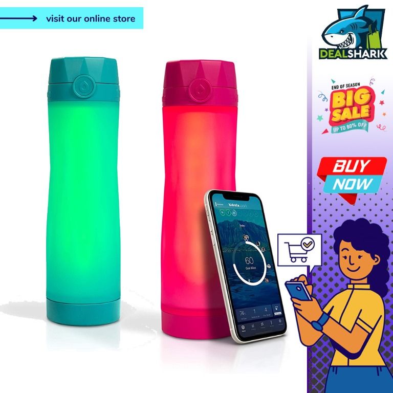 readystock) Hidrate Spark Smart Water Bottle, Tracks Water