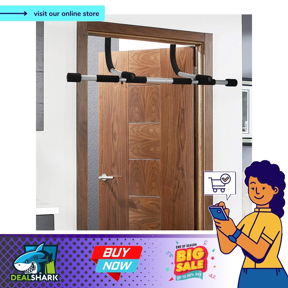Door handle pull up bar clearance