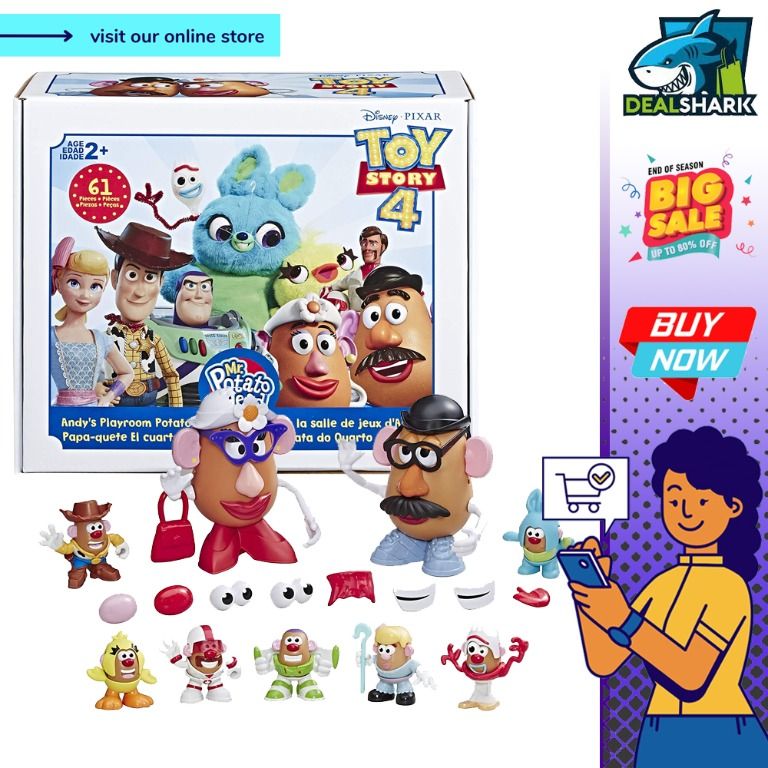 Hasbro E3066AS00 Mr. Potato Head Disney/Pixar Toy Story 4 Andys